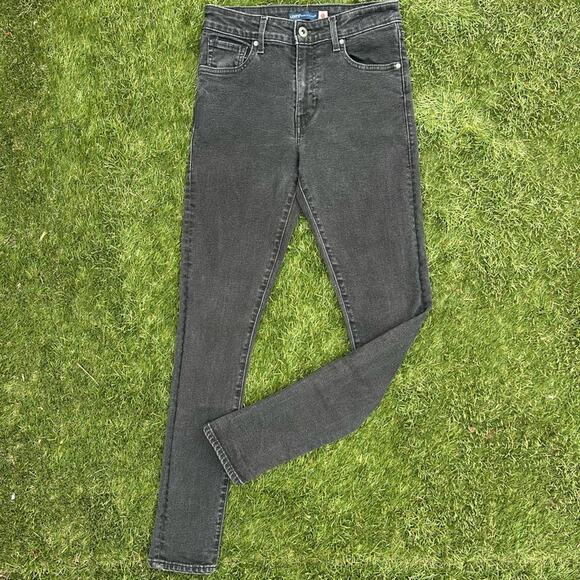 Levi’s Made & Crafted Japanese Denim 721 High Rise Skinny Stretch Jeans RARE 26 - Picture 1 of 11